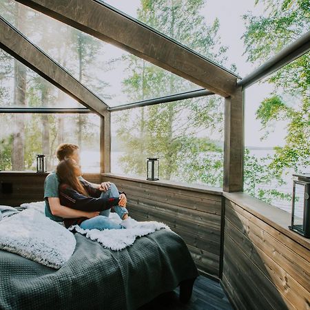 Revontuli Resort Glass Igloos Hankasalmi Eksteriør bilde